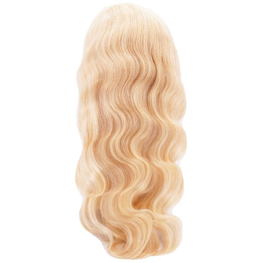 blonde body wave transparent wig