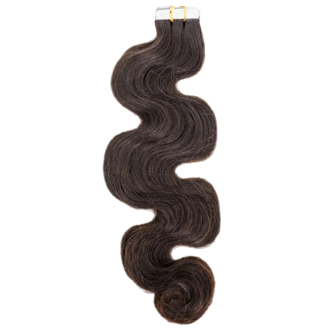 body wave raw tape in extensions