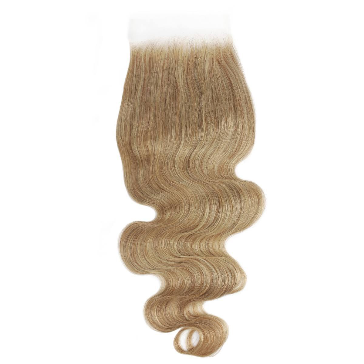 Honey Blonde Body Wave 5x5 HD Closure