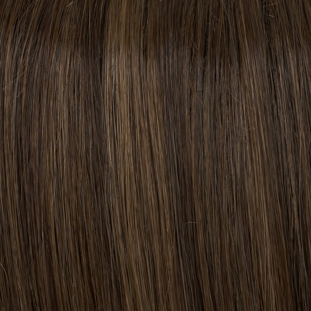 Close-up of browne hair strands