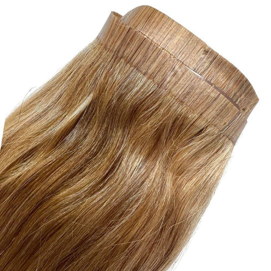 Honey Blonde Seamless Clip-In Extension