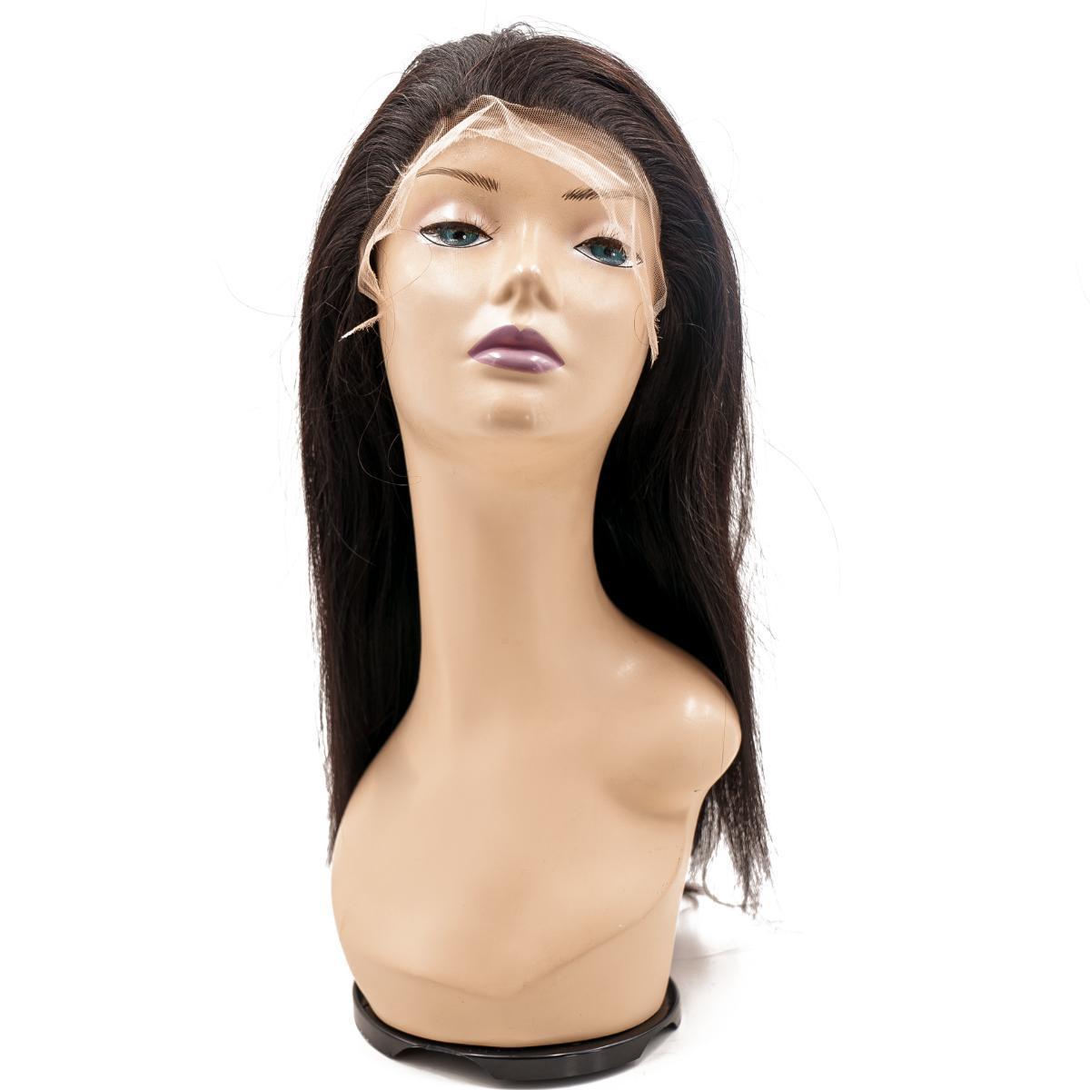 Straight Mono Lace Front PU Medical Wigs for hair loss