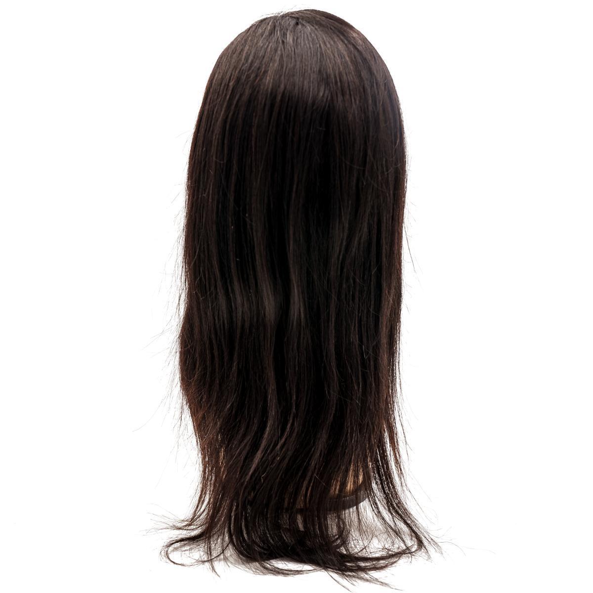 Straight Skin Polyurethane Medicals Wig
