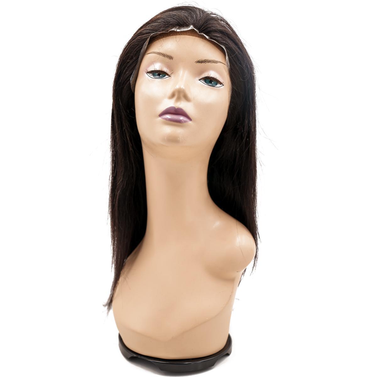 Straight Skin Polyurethane Medical Wigs