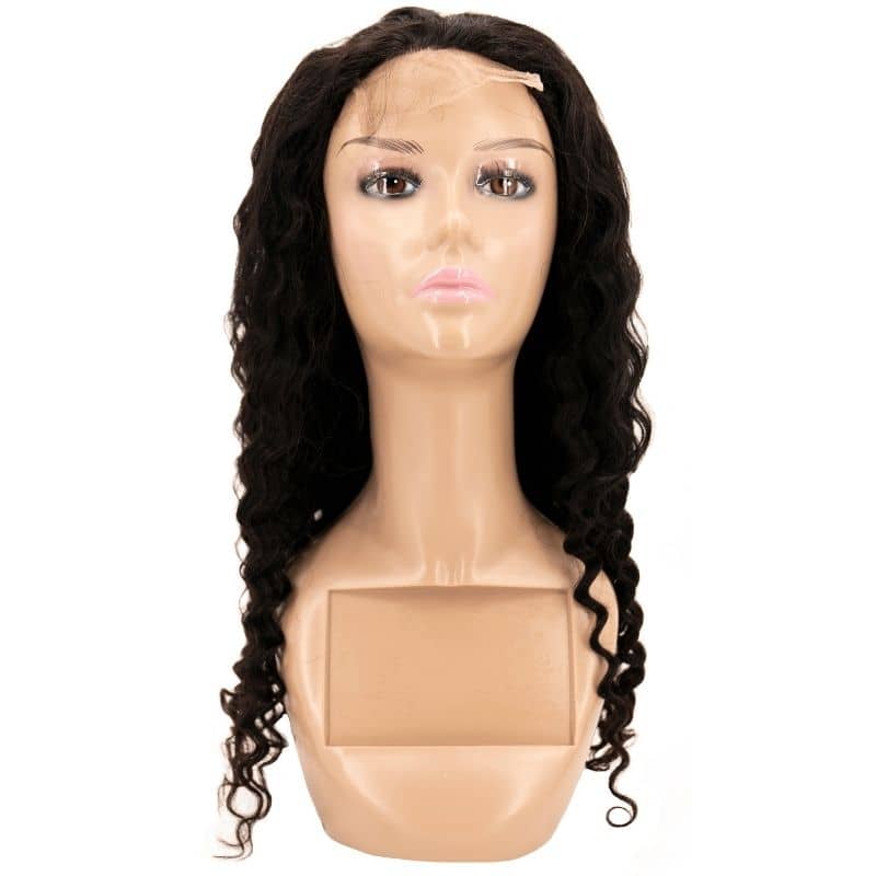 Deep wave closure wig
