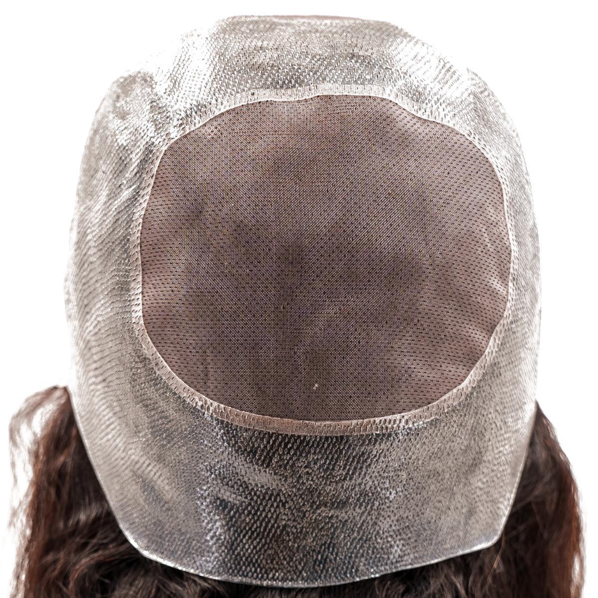 Kinky Straight Fine Mono Base Medical Wigs