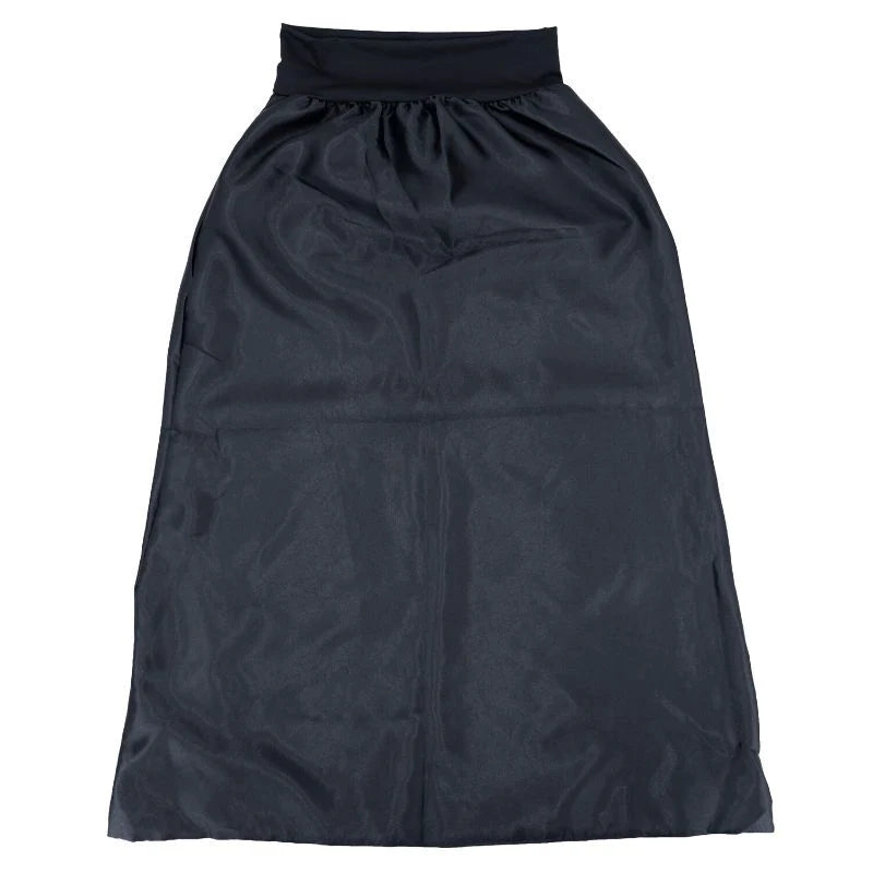 black long silk bonnet