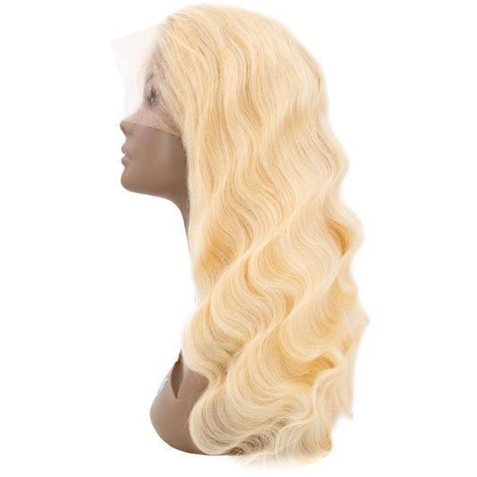  blonde body wave lace wig