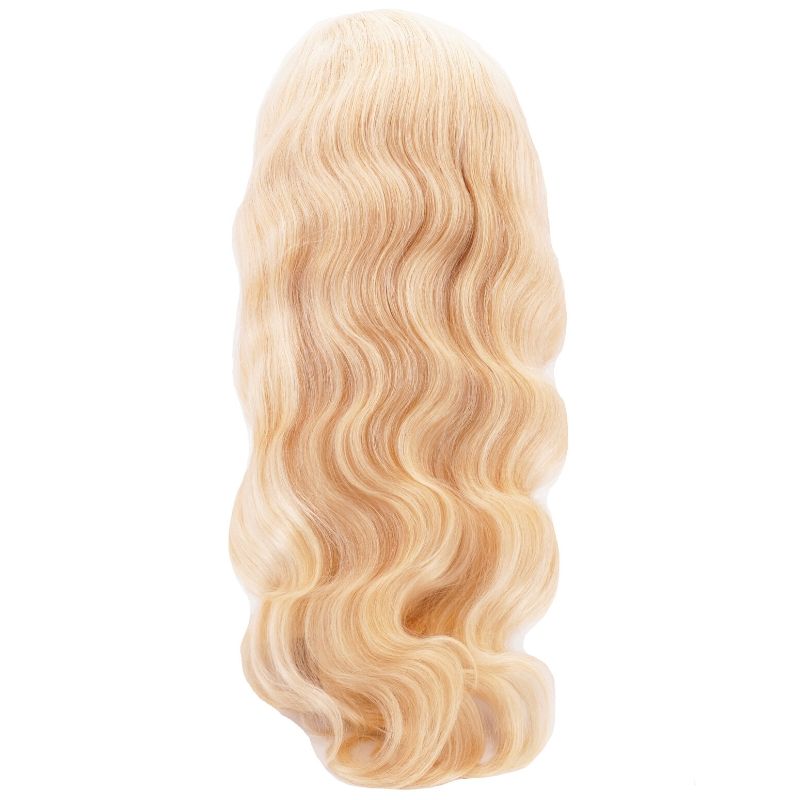  blonde body wave transparent wig