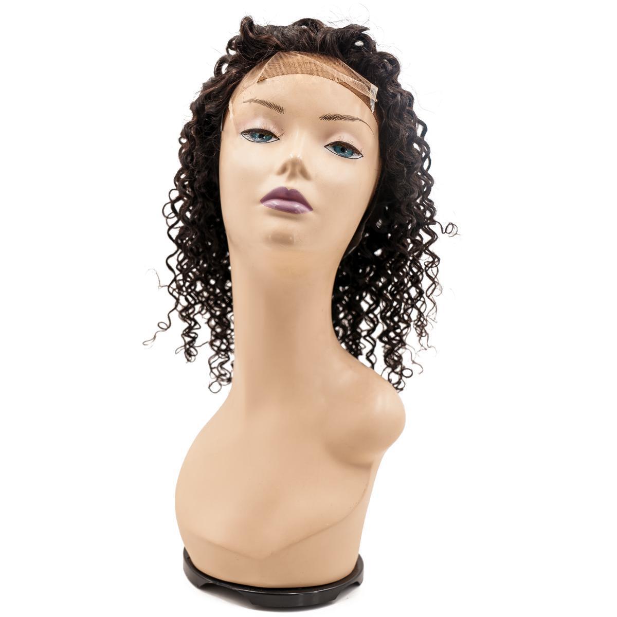 curly silicone skin medical wigs