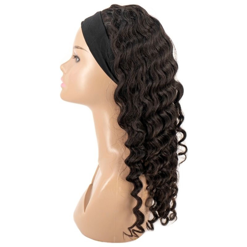 deep wave headband wigs