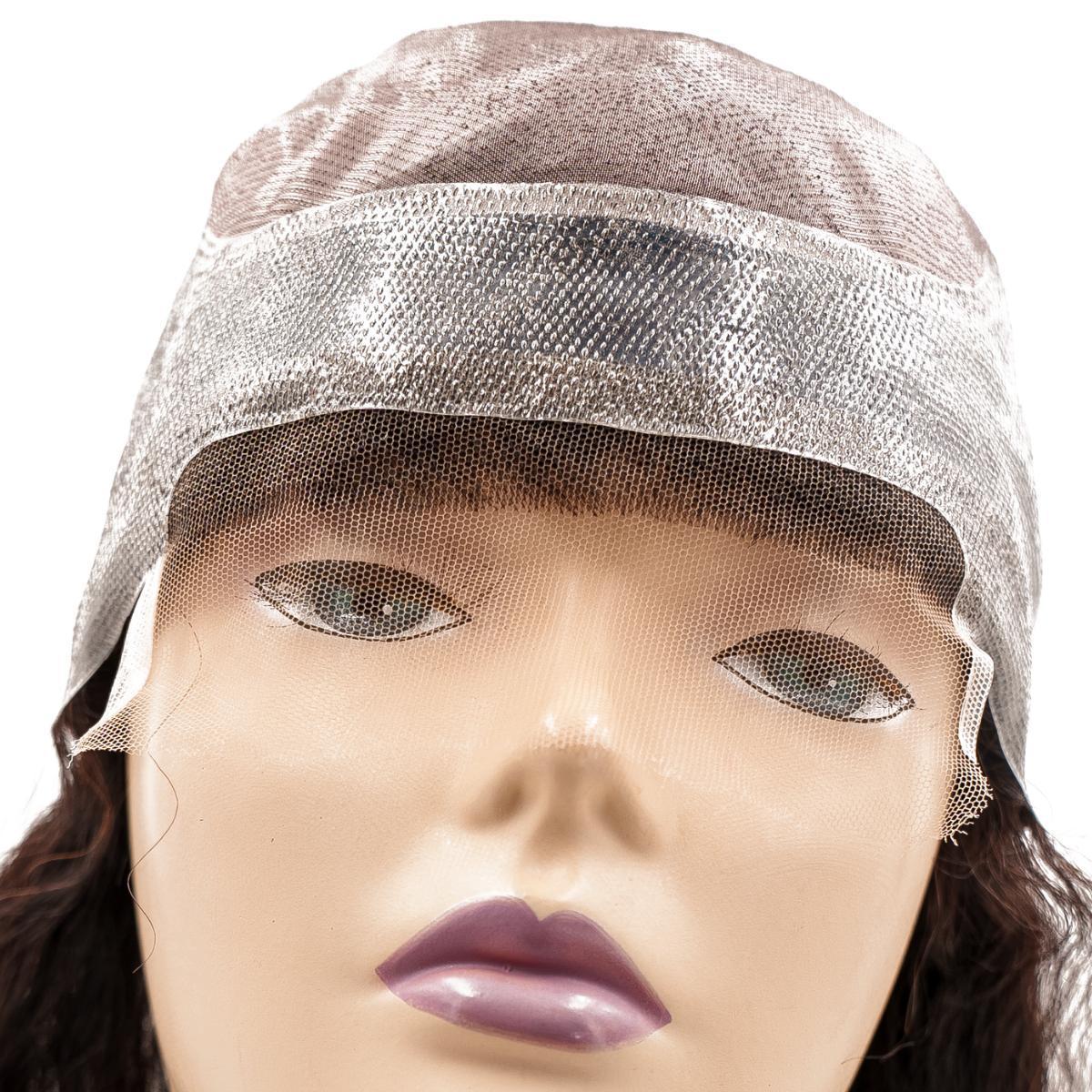 kinky straight fine Mono Base Medical Wigs