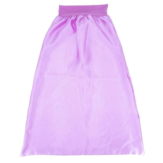 lavender long silk bonnet