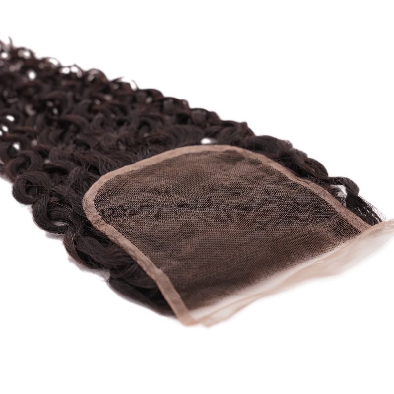 Inside view of Afro Kinky curly closure